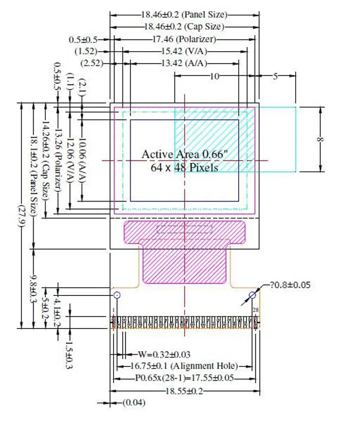 OLED Дисплей модуль Экран I2C IIC Серийный модуль для Arduino 0,49/0,66/0,86/0,91 дюймов AVR STM32