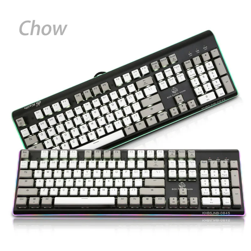 104 клавишная механическая клавиатура для планшетного компьютера PBT Keycaps Gamer Klavye USB