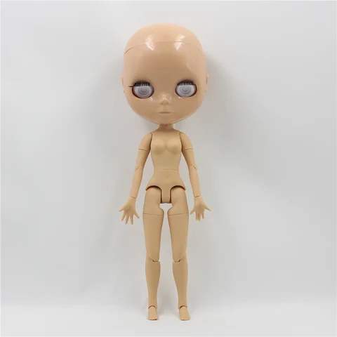 ICY Factory Blyth Jointed Body sem peruca sem eyechips 5 cores de pele adequadas para modificar perucas e maquiagem para ela