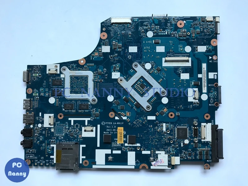 Материнская плата PCNANNY для ноутбука Acer Aspire Серии 7750g MB.RMM02.001 MBRMM02001 LA 6911P HM65