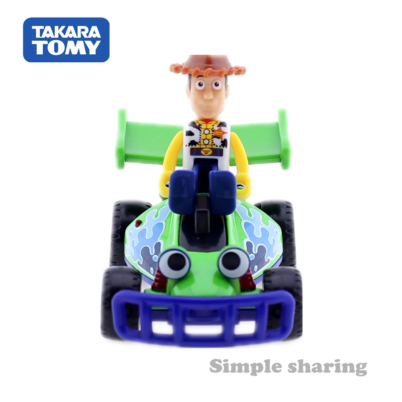 Модель автомобиля TOMICA TOY STORY 02 Вуди и RC DISNEY TAKARA TOMY литая металлическая модель