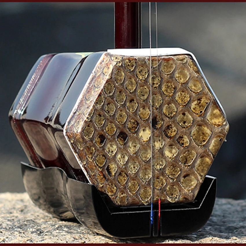 Китайские традиционные музыкальные инструменты ручной работы Suzhou Erhu красные