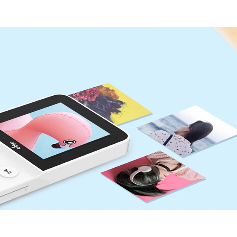 AIGO MP3-207 Player Loseless HIFI Mini Portable MP3 Music TF Card Screen Recording Function | Электроника