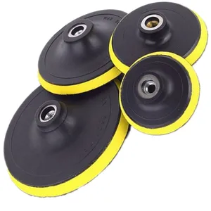 Флокирующая клейкая наждачная бумага, поддон для листов, шлифовальная губка, шлифовальный диск, диаметр оси M16125 мм