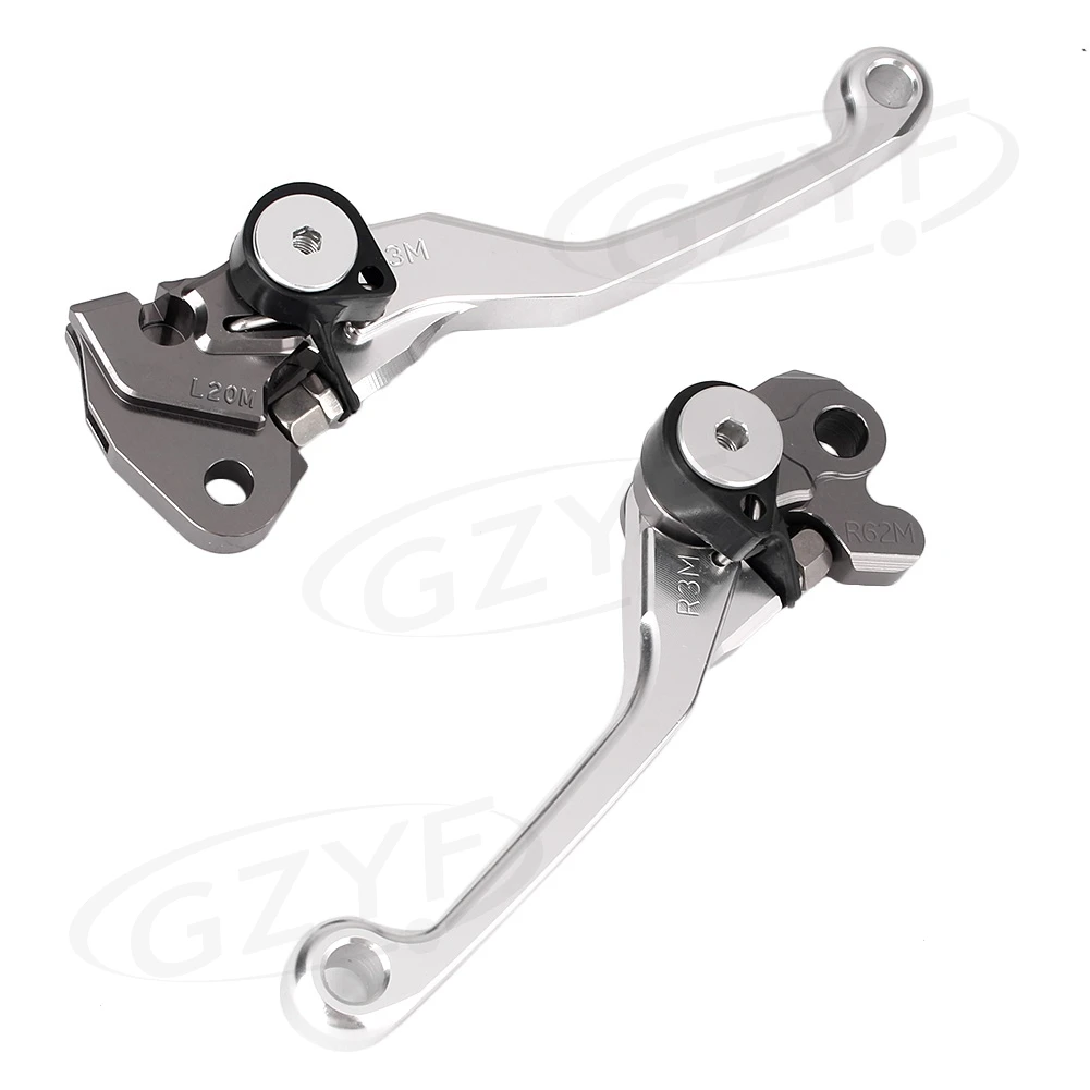 Рычаги тормозной муфты CNC для Kawasaki KX65 2000-2016 и KX125 2000-2005 KX250 2000-2004 KX250F 2004 Для RMZ450 2005-2016