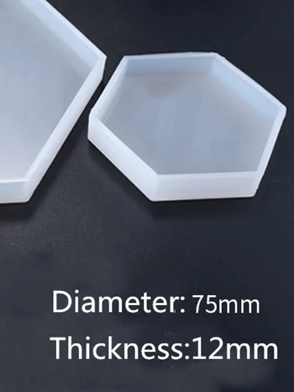 1 шт. Прозрачный Силикон Плесень DIY инструмент для изготовления ювелирных изделий формы УФ эпоксидной смолы декоративные ремесло - Цвет: 3