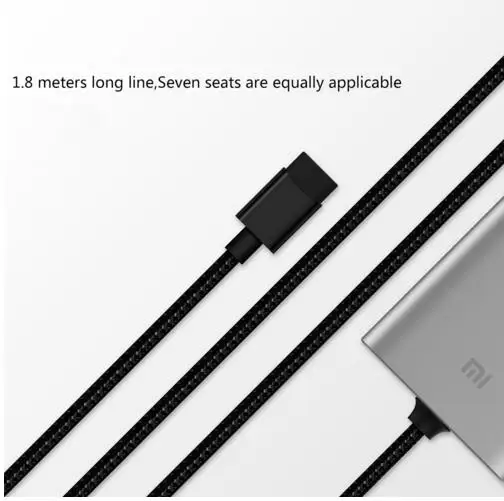 Оригинальное автомобильное зарядное устройство Xiaomi удлинитель QC3.0 PD2.0 быстрая