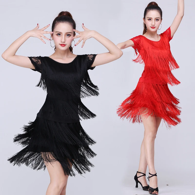 Платье с кисточками женское сексуальное летнее Flapper Пляжное на бретельках низким