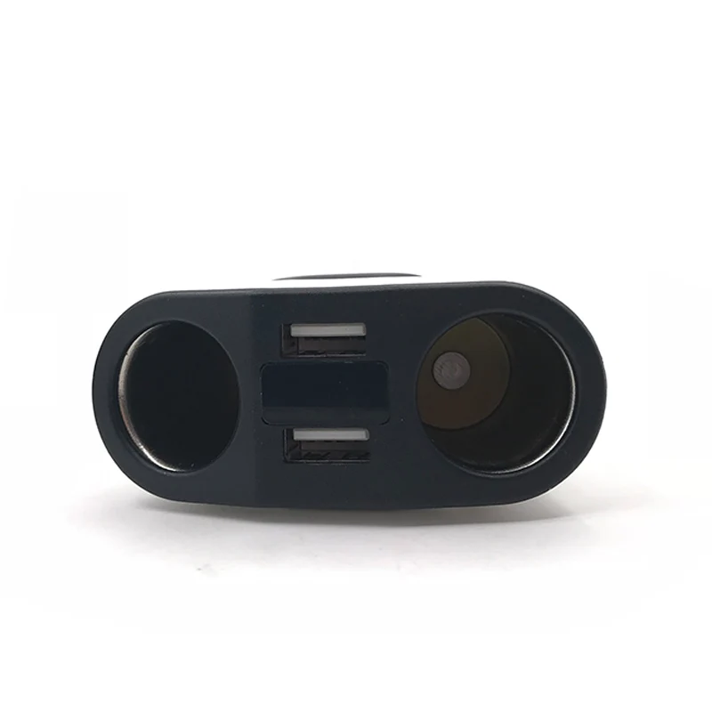 3.1A зарядное устройство для автомобиля с двумя портами USB + 2 розетки 120 Вт мощность
