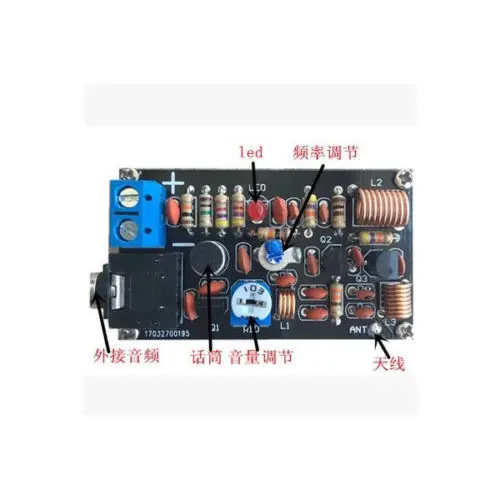 Беспроводные комплекты микрофона наборы электронных наборов fm радиопередатчик