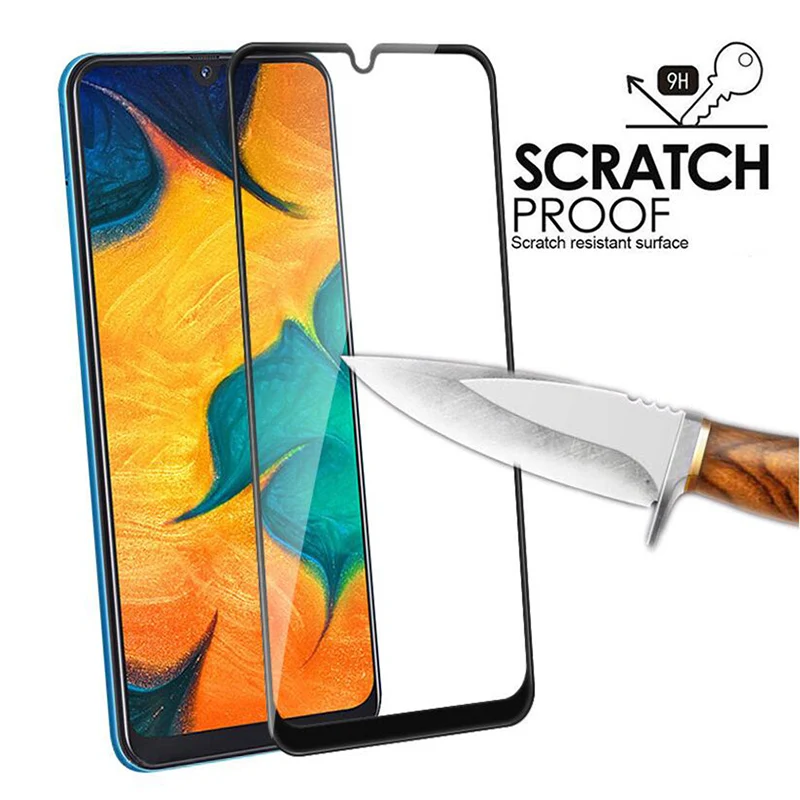 Tempered Glass For Samsung Galaxy A20 A30 A40 A50 Protective Glass On The For Samsung A 20 30 40 50 A30 A40 A50 Front Film 2pcs