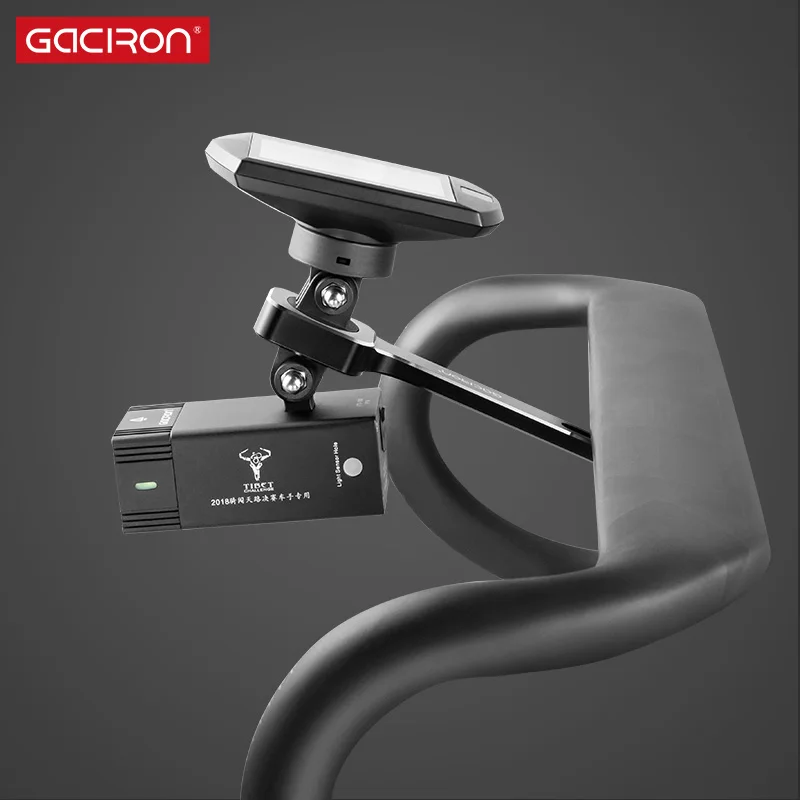 Фото Велосипедный держатель Gaciron H11, велосипедные аксессуары, подходит для велосипедных фар Gaciron и компьютера Garmin 100 °, регулируемый велосипедный ... №3