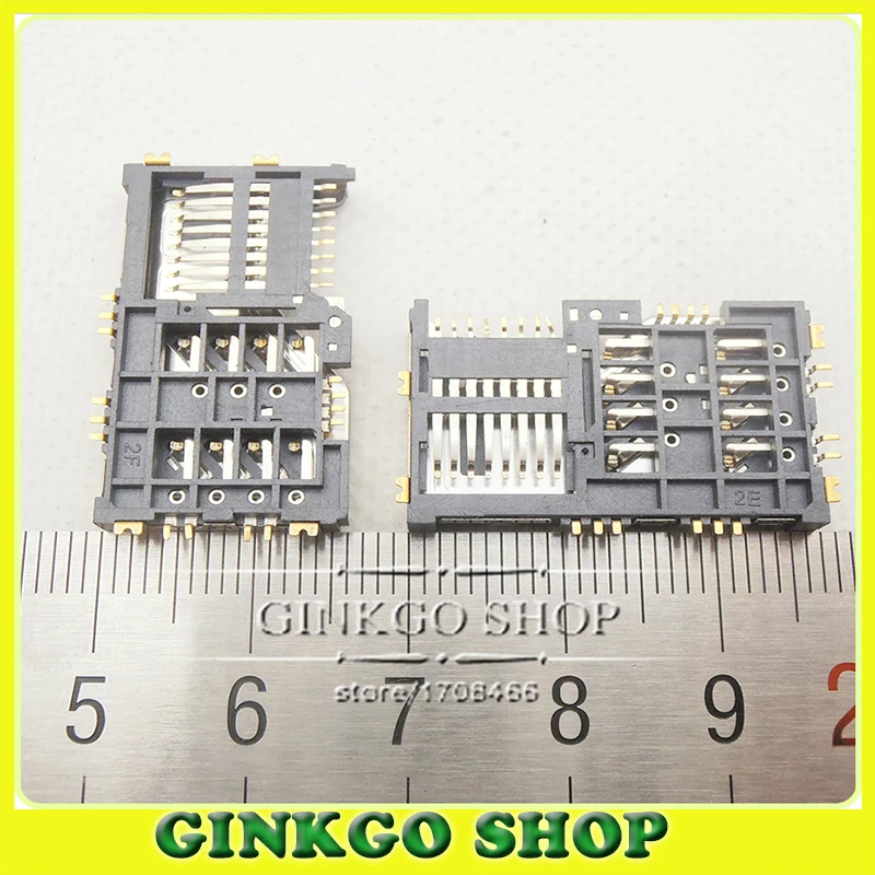 20 шт./лот 3 в 1 двойной держатель для sim карты лоток разъем A60 P700 P700I A789 A65|lot lot|l connector |