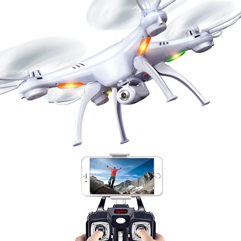 SYMA X5SW Радиоуправляемый Дрон с WiFi HD камерой FPV передача в реальном времени