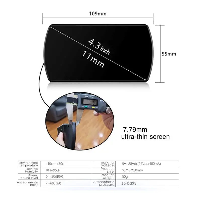 XYCING 4 3 на тонкопленочных транзисторах тонкоплёночных OBD gps Hud Дисплей цифровой