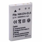 Новое поступление EN-EL5 3,7 v 1800 мАч батареи для камеры EN EL5 ENEL5 для NIKON Coolpix 3700 4200 P5000 5200 5900 7900 S10 P3 P4