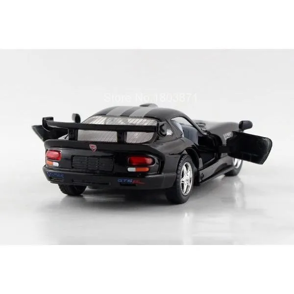 Для детей KINSMART Dodge Viper gtsr Модель автомобиля 1:36 kt5039 5 дюймов Diecast металлического