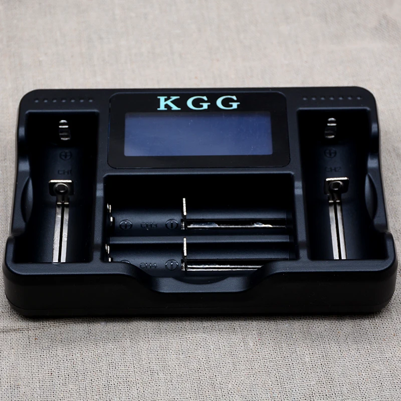 KGG 4 ЖК-дисплей Дисплей USB быстрое Интеллектуальный Зарядное устройство для