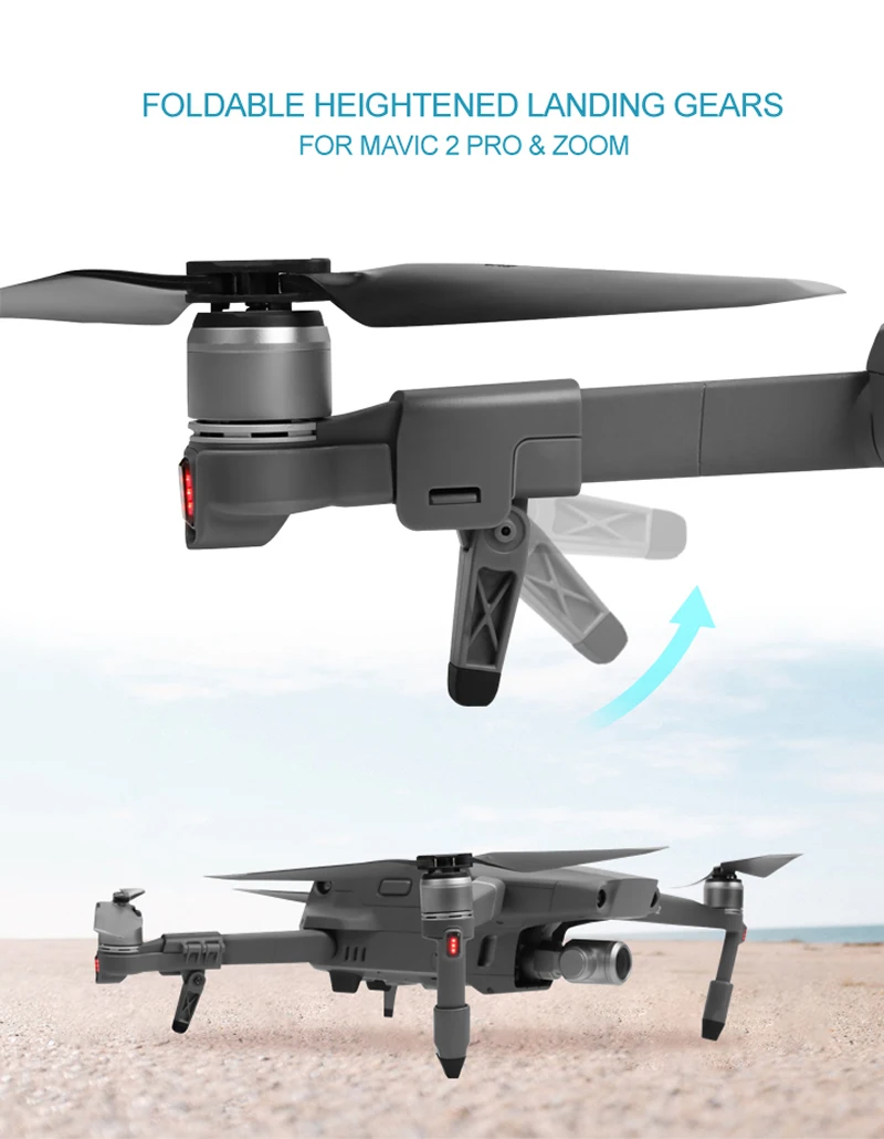 Дрон DJI MAVIC2 разборка быстрая установка складной штатив Расширенный кронштейн PRO ZOOM аксессуары для радиоуправляемого квадрокоптера