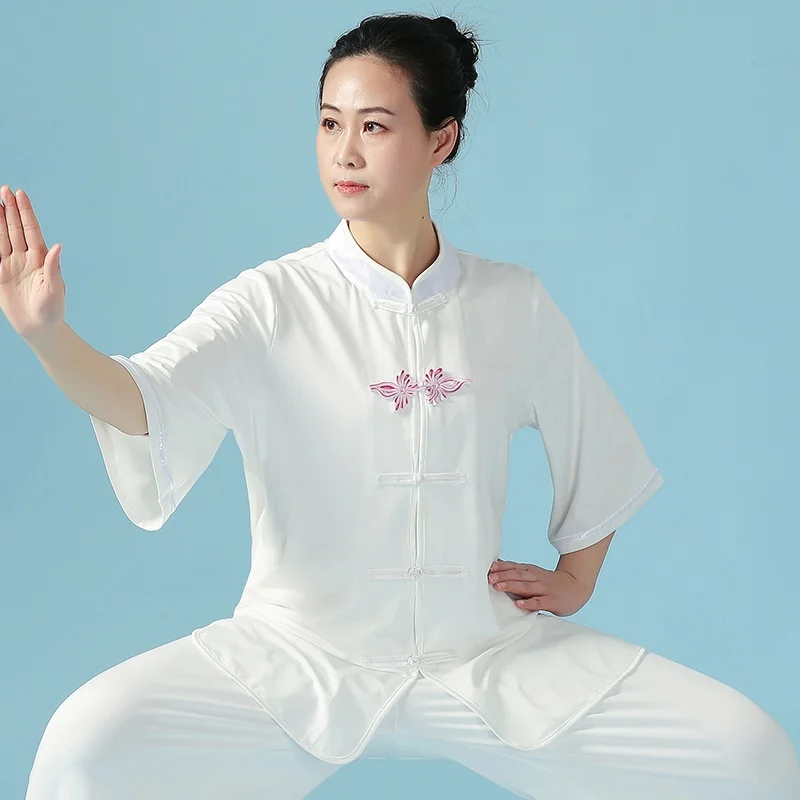 Тай Чи костюмы традиционная китайская одежда для мужчин Женская крыло Чунь