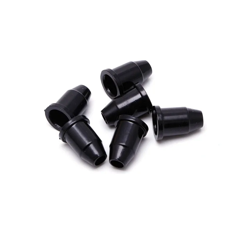 6 шт. черный металл через тело гитары струнные втулки для крепления струн оборудования