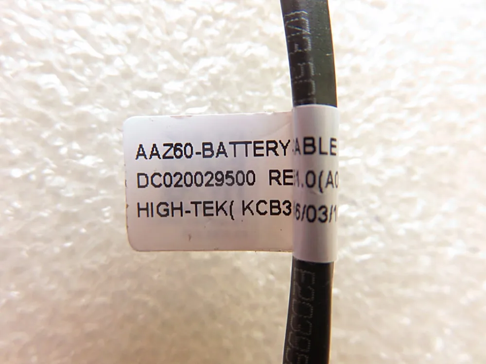 Новинка оригинальный Соединительный кабель для аккумулятора dell Latitude E7470 E7270 7270 7470