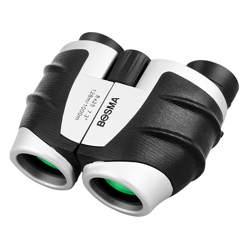 BOSMA Eagle 8x22 8x25 портативный бинокль BAK4 FMC зеленый Профессиональный