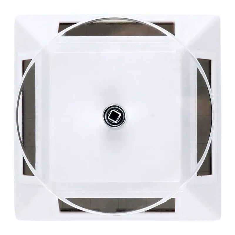 White Solar/Battery Powered Rotating Stand Product Display Art Jewellery Exhibition Photography | Украшения и аксессуары