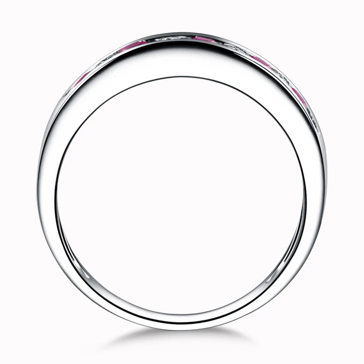Новое поступление ZOCAI 18K белое золото двойные драгоценные камни 0 31 Ct