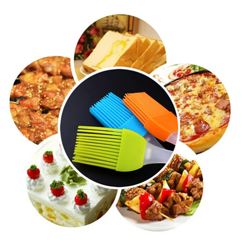 2 шт./лот силиконовые масляные кисти карамельных цветов для торта хлеба