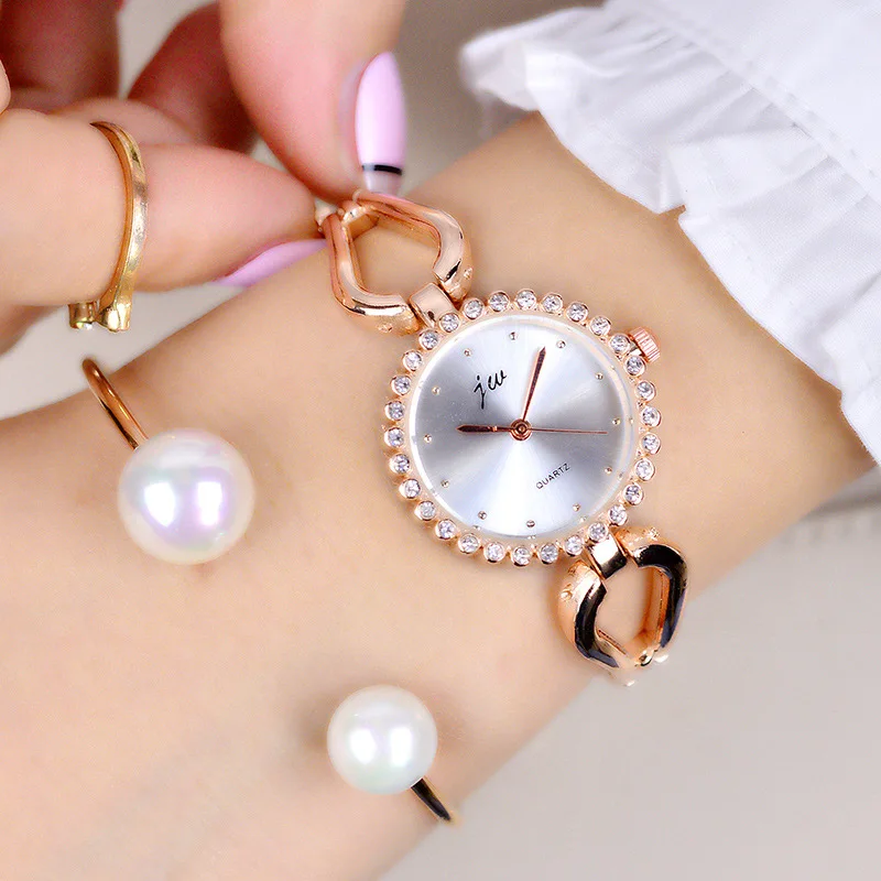 JW роскошный Merk Horloges vrouwen Eenvoudige rvs повязки кварцевые часы Klok Dames Mode Повседневное