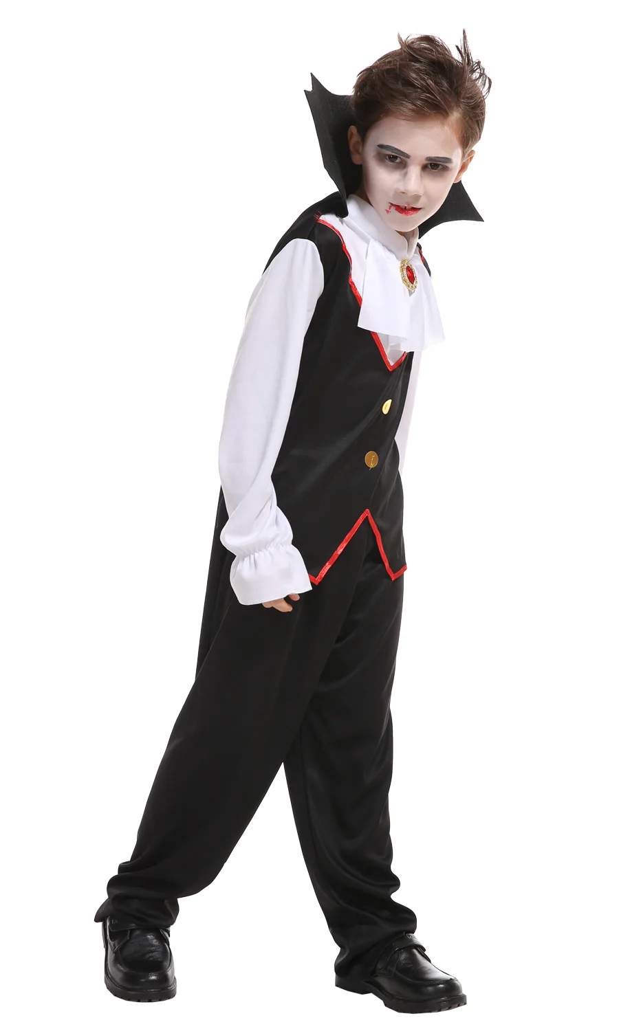 

Children's Halloween Role play the hero The new boy kids vampire costumes Halloween Cosplay costume Purim Party dress