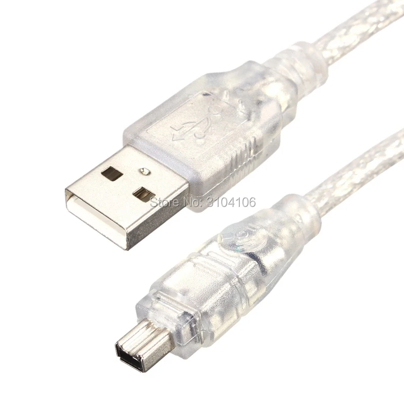 USB мужчина к Firewire IEEE 1394 4 контактный iLink шнур адаптера firewire 1394mm Tablet Зарядное