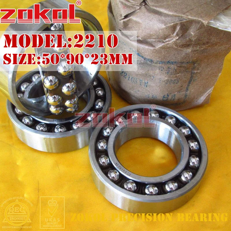 

Подшипник ZOKOL 2210 2RS 1510-2RS шариковый подшипник 50*90*23 мм
