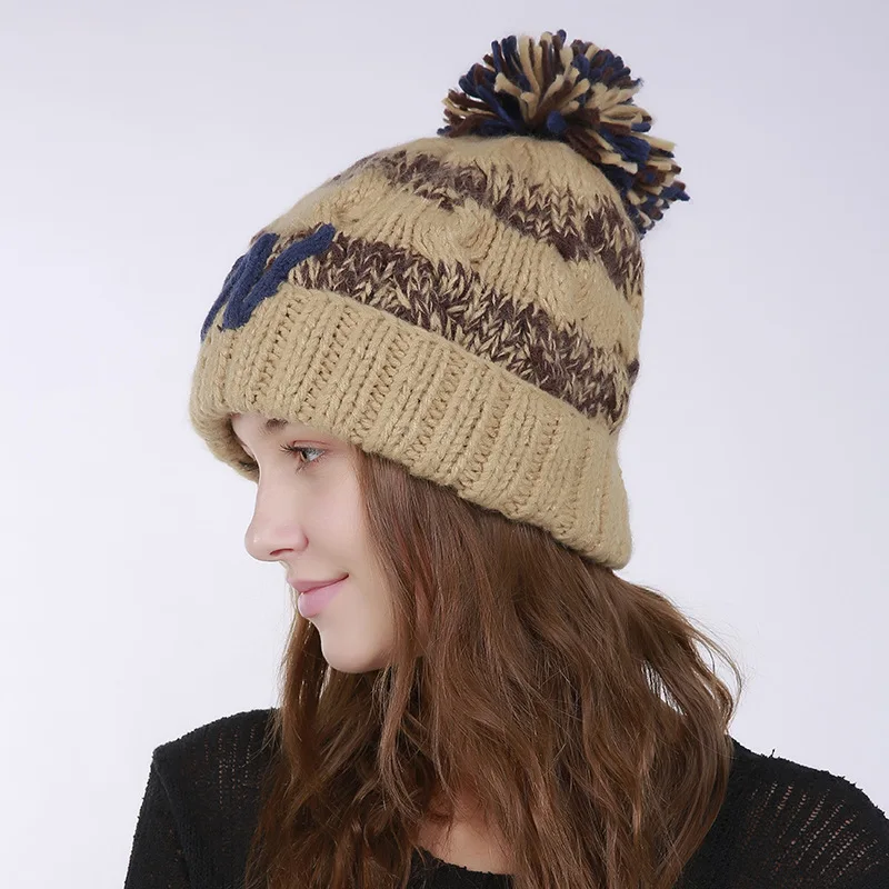 Skullies Beanies шапки женские зимние теплые кашемировые маски для лица классический