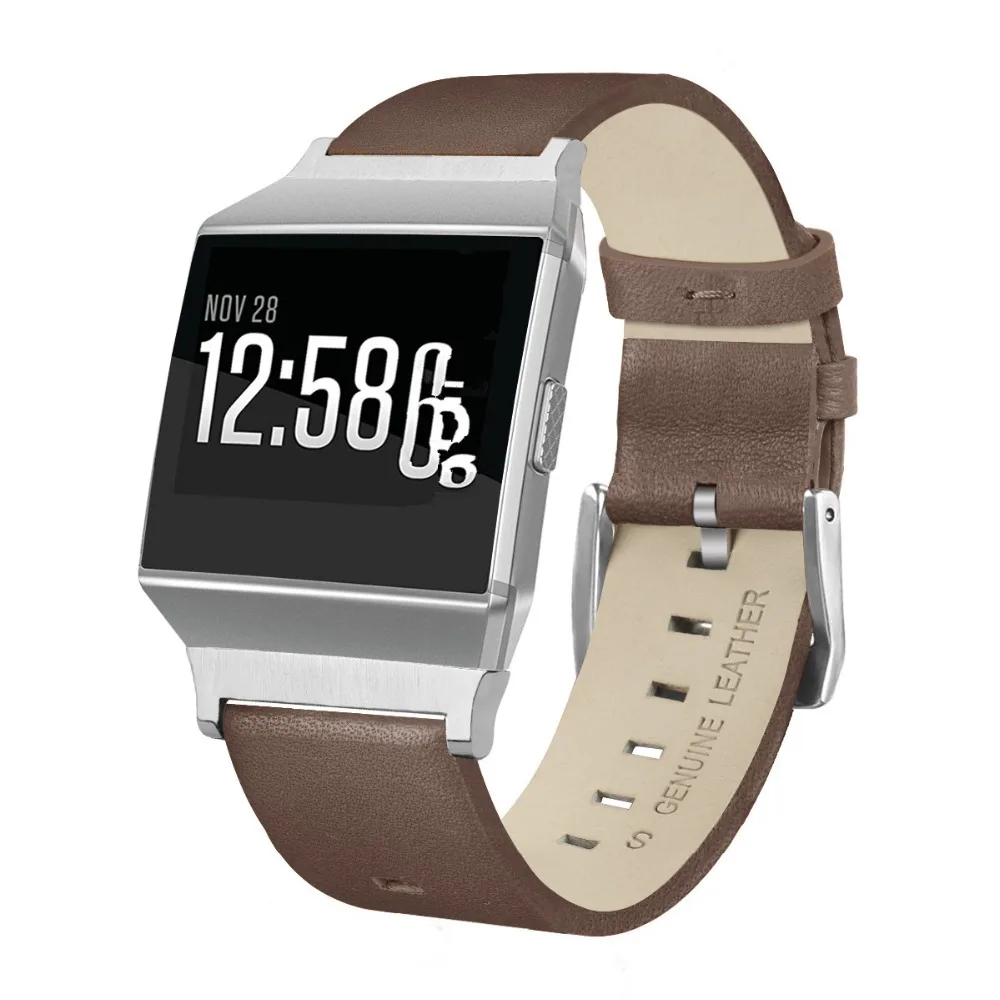 COMLYO кожаный ремешок для часов для Fitbit Ionic наручные умные часы Браслет замена Браслет для Fitbit Ionic ремешок Ремешки для наручных часов