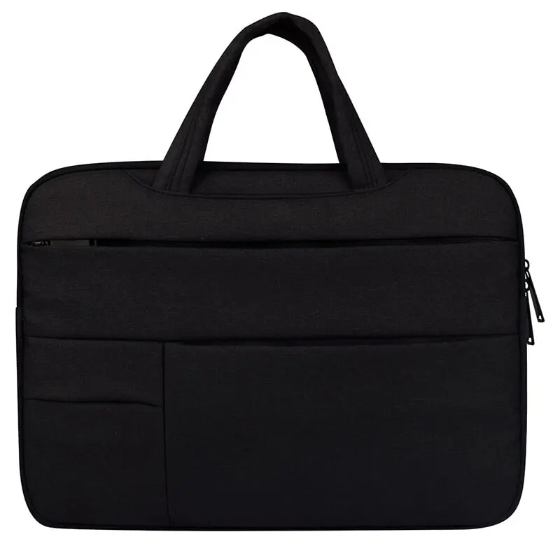 Black Унисекс Для Macbook Air Pro 11 12 13 14 15,6 ''Портативная сумка для ноутбука/чехол для samsung Dell hp Surface pro 3 - Цвет: Black