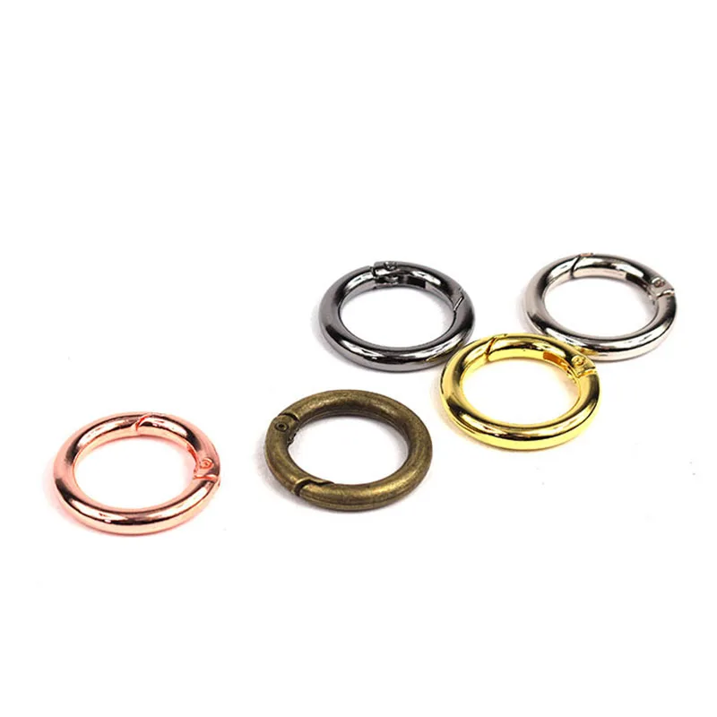 1 шт. 5 цветов 28 мм пружинное кольцо D основа кожаный ремешок для сумки ремень