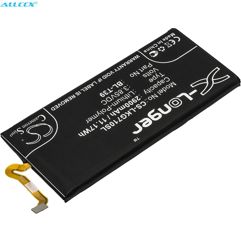 Аккумулятор Cameron Sino 2900 мАч для LG G7 Plus ThinQ + G710EM G710N LMG710AWMH LMG710EAW LMG710EM