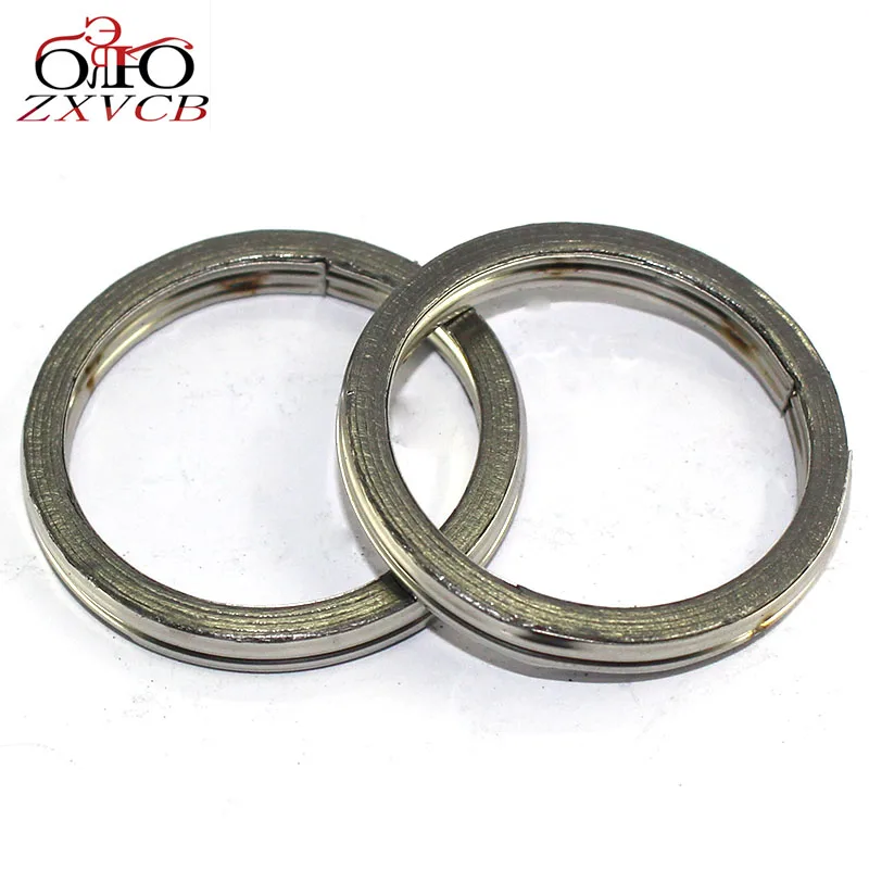 2 шт. для KAWASAKI KLX 125 KLX125L KLX125/L 03 04 05 06 SC 250 SC250 2002 2003 2004 2005 2006 Прокладка выхлопной трубы
