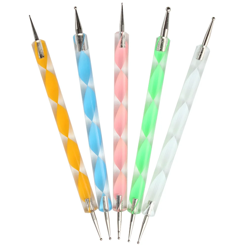 5 шт. Набор для маникюра цветов|dotting pen|nail toolstools nail |