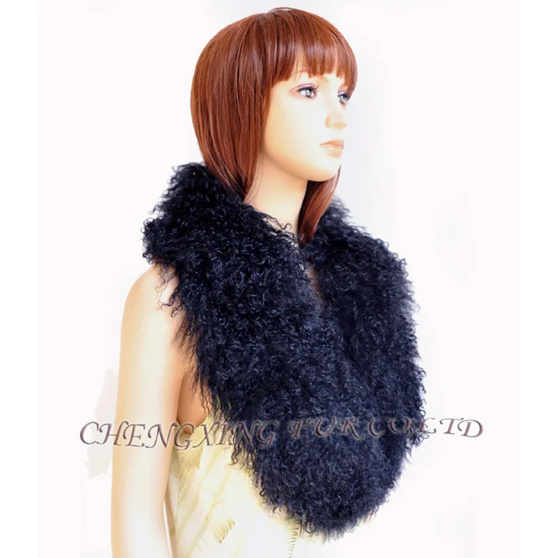 CX-S-88 женский зимний модный дизайнерский теплый шарф из натурального