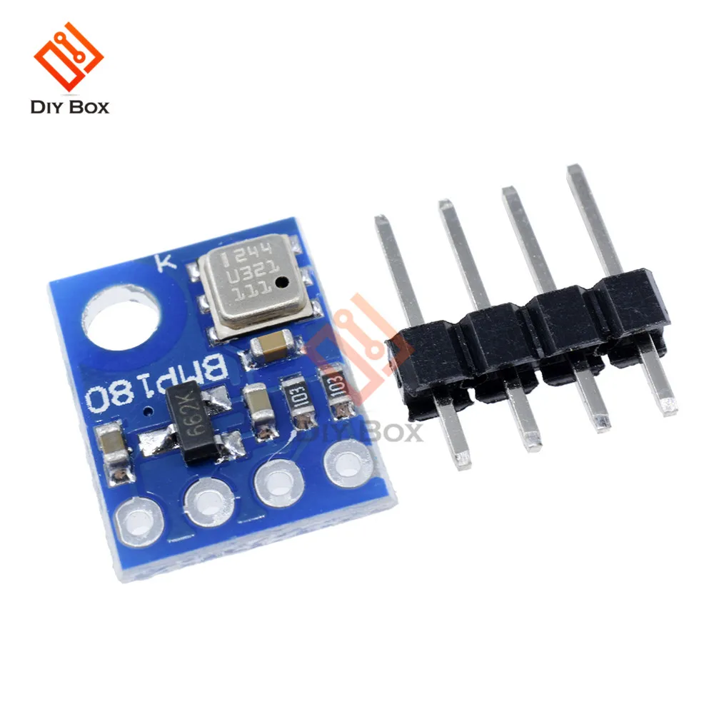 IIC I2C GY-68 BMP180 цифровой Барометрический датчик давления модуль GY68 заменить BMP085 DC 1,8-3,6 V мощность для Arduino