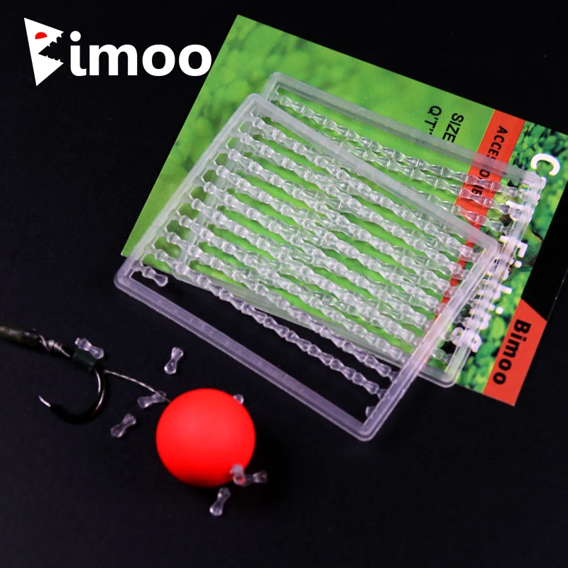 

Bimoo 100 упоров/карп, рыболовные шпильки для бойлов, в форме гантели, для ловли карпа, прозрачные пластиковые ограничители Для Приманки