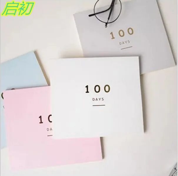 100 календарь обратного отсчета Ежедневник для дней График обучения