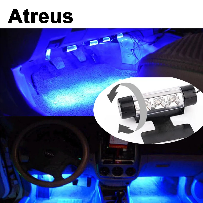 Atreus 2018 автомобиля атмосферная лампа Светодиодная светильник декоративные