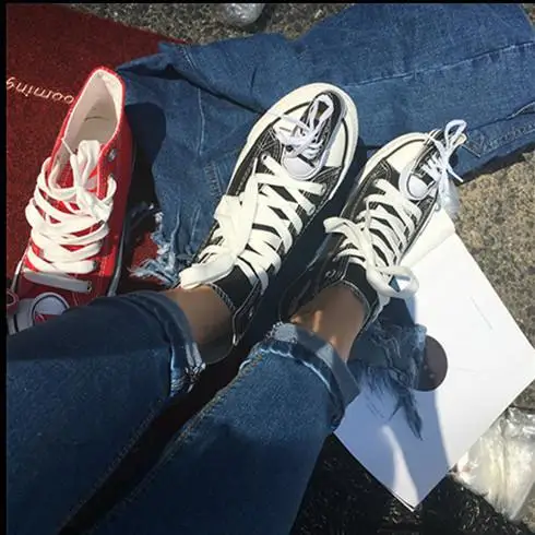 Классические белые кроссовки Женская Повседневная парусиновая обувь женские