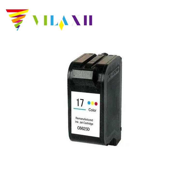 Совместимый чернильный картридж Vilaxh 17 для принтера hp DeskJet 825 840 842 843 845c 840c 2110 7550 3325