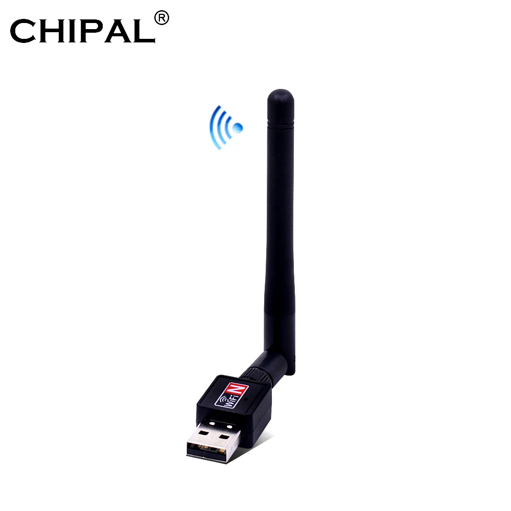 Внешняя беспроводная сетевая карта CHIPAL 150 Мбит/с мини USB Wi Fi адаптер антенна LAN