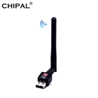 Внешняя беспроводная сетевая карта CHIPAL, 150 Мбитс, мини-USB Wi-Fi адаптер Антенна LAN Ethernet Wi-Fi приемник 802.11n для Windows Mac